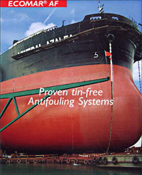 Ecomar AF series - Proven tin-free antifouling product